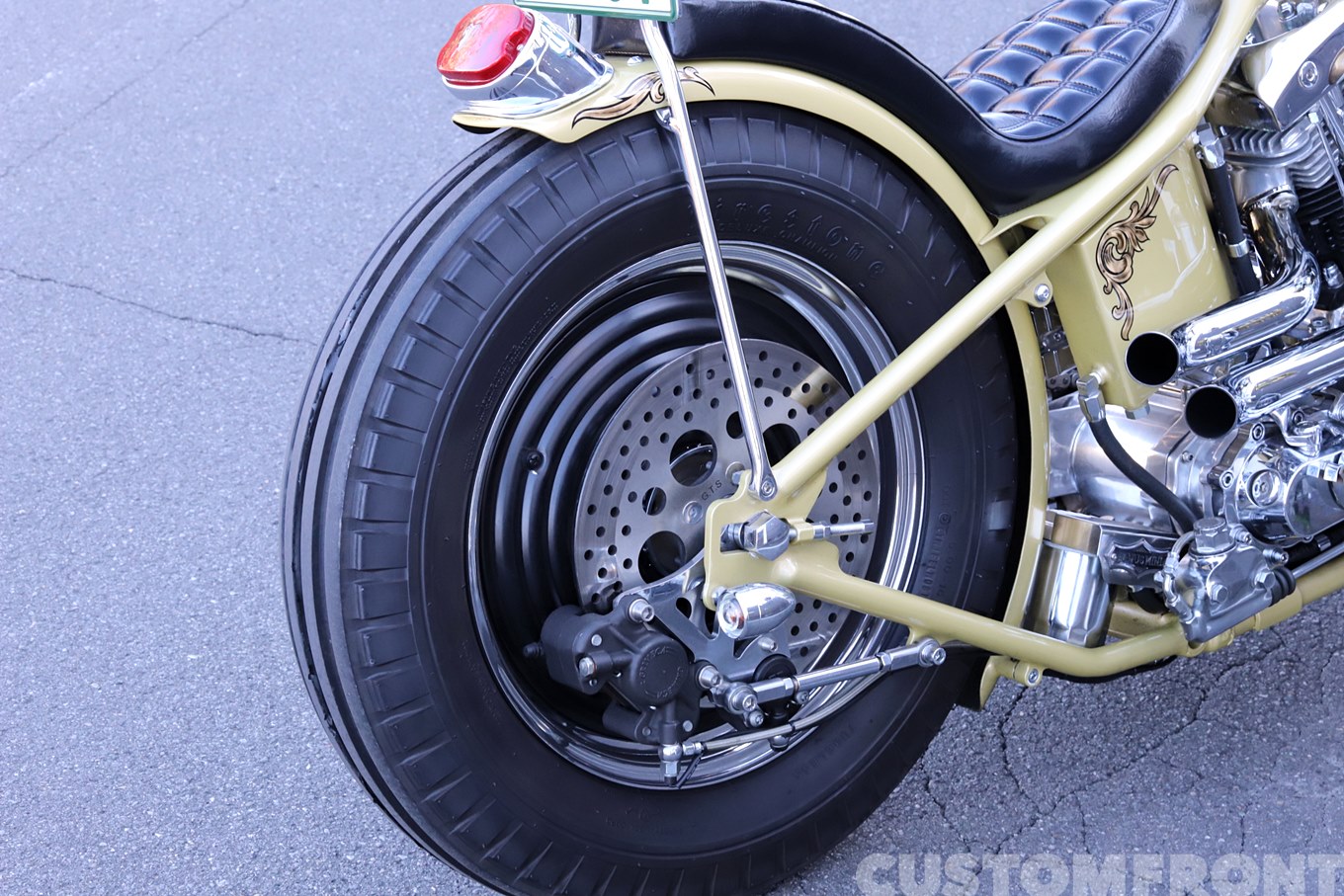 ハーレーダビッドソンのショベルフリスコチョッパー 1972・ジェーナス