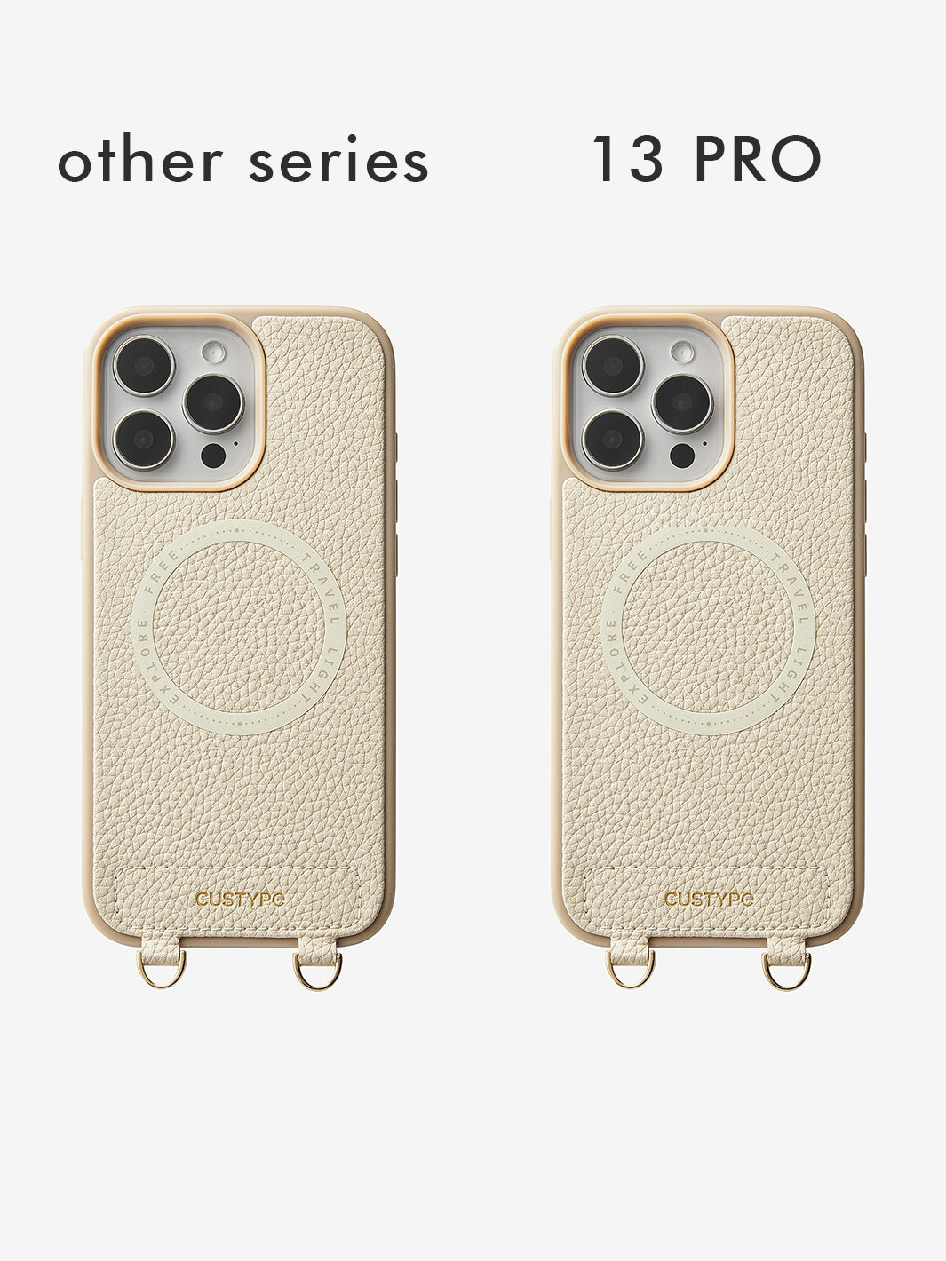 ウェビングクロスボディマグネット式スマホケース（ポーチ付き） – Custype