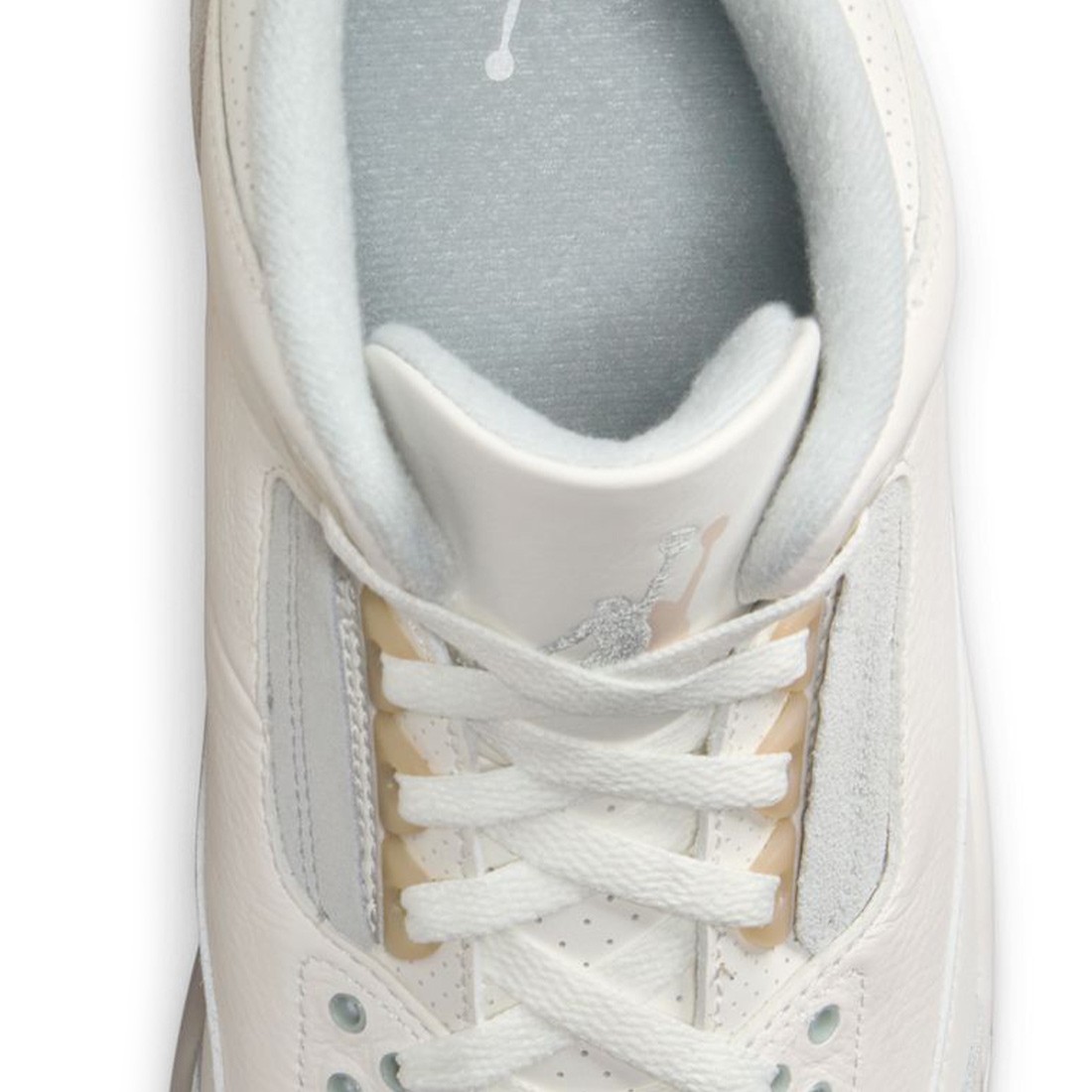 jordan men air jordan 3 retro craft ivory grey mist cream