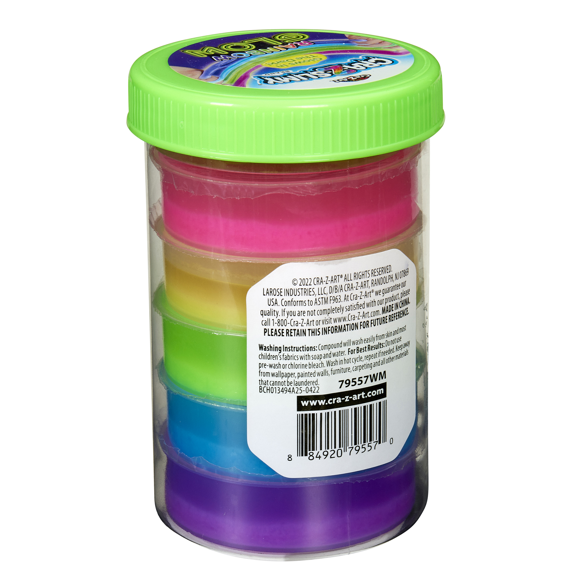 Cra-Z-Slimy Glow Slimy Jar