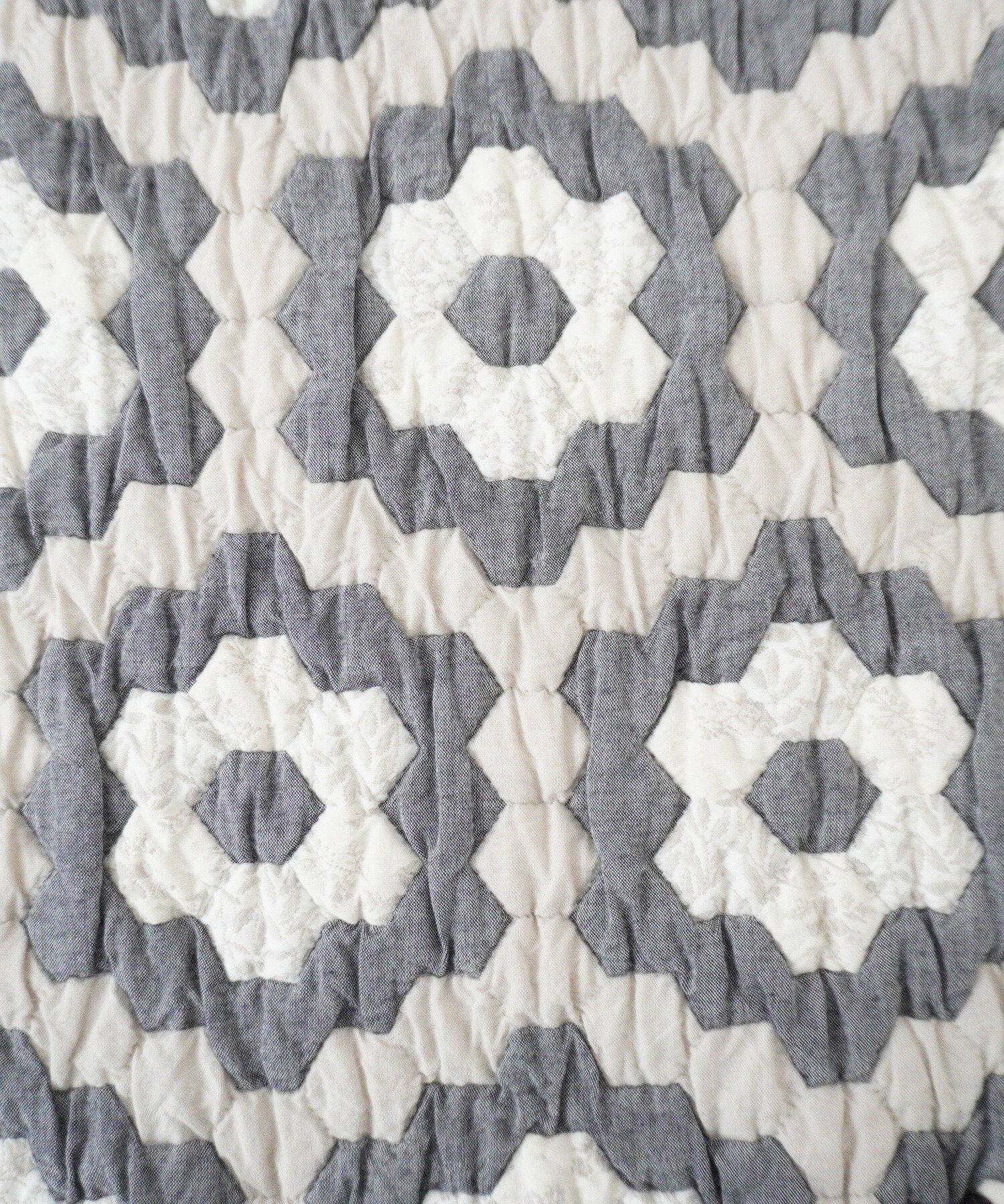 AMBIDEX Store 〇patchwork quilt jacquard マフラー(F チャ): Rin