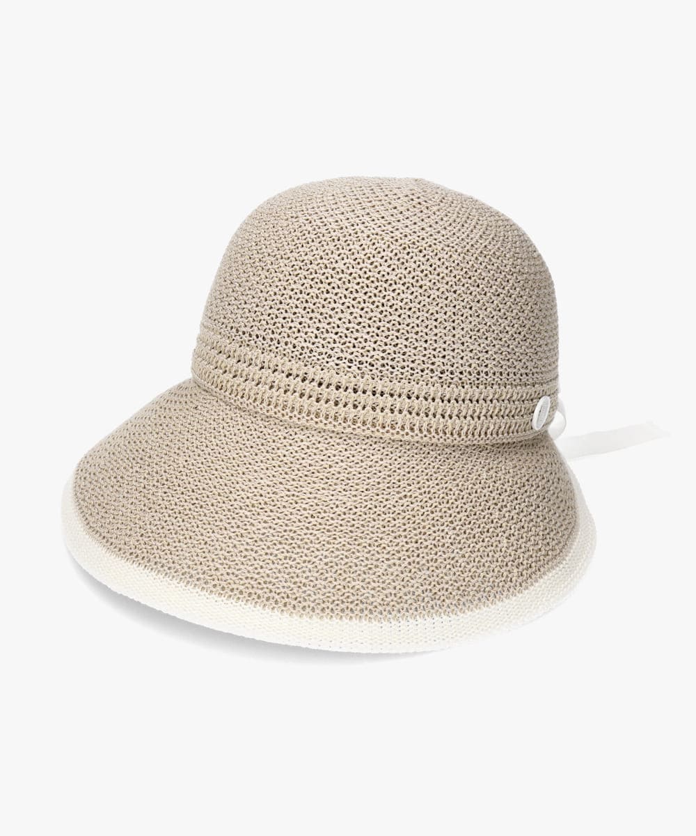 Chapeau d' O TM Wide Visor Cap | 57.5cm(75) CHARCOAL (02