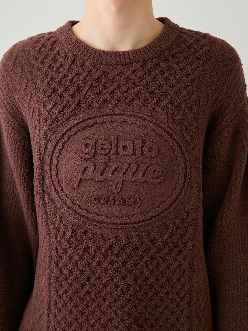 HOMME】アランプルオーバー(ニットプルオーバー)｜ルームウェア