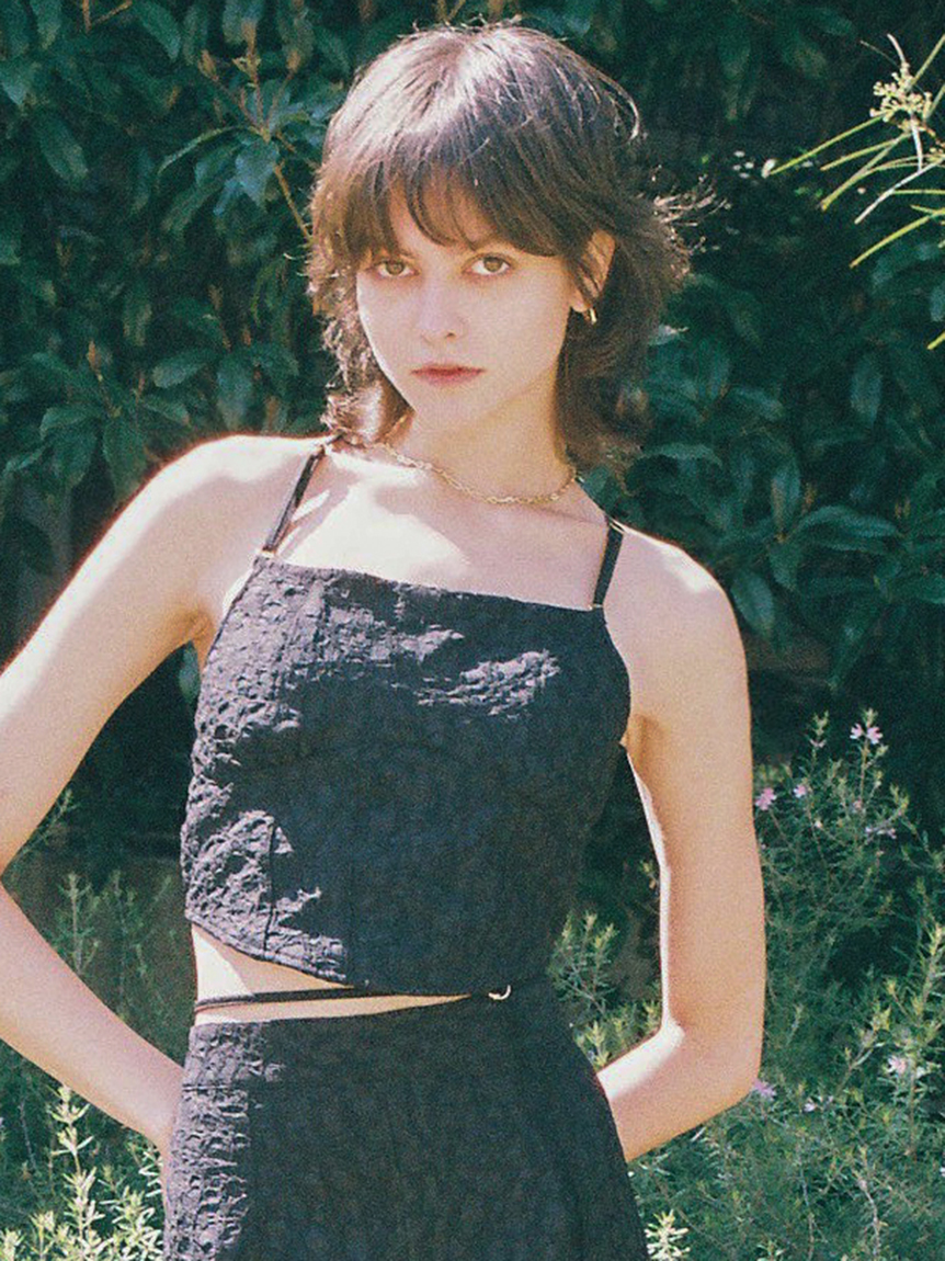 LILY BROWN Lingerie】ビスチェ / コルセット風レースアップ(ビスチェ