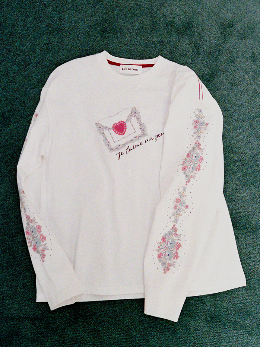 love letter ロングスリーブTシャツ(Tシャツ・カットソー)｜トップス