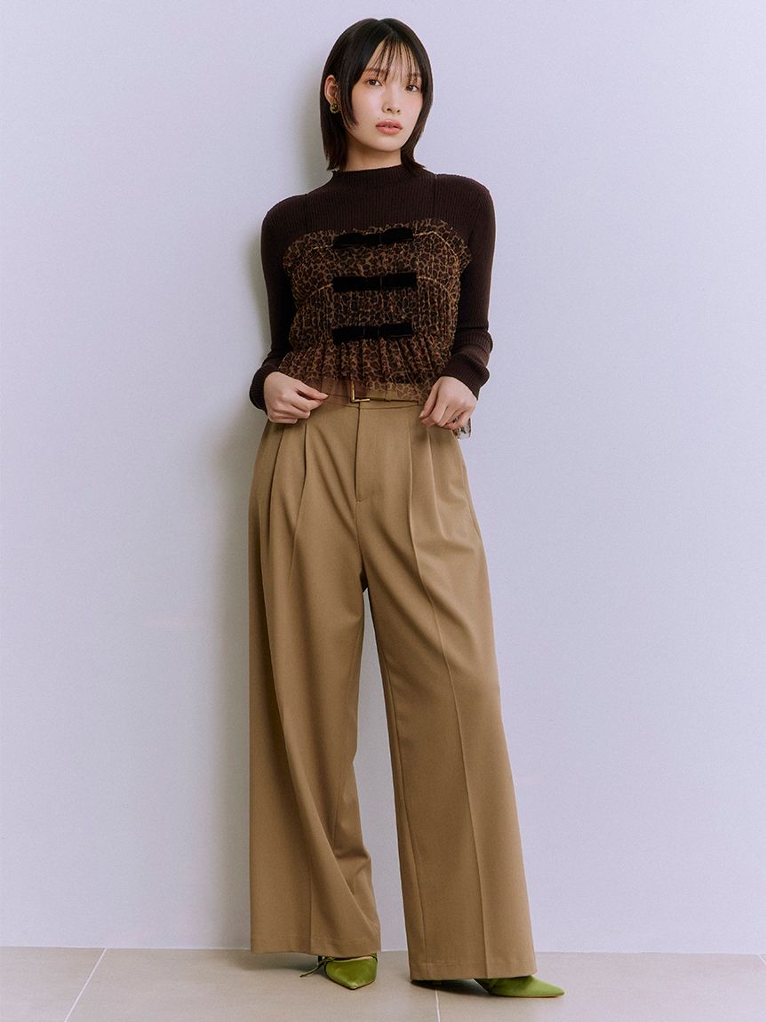 リボンビスチェセットニットトップス(ニット)｜トップス｜LILY BROWN