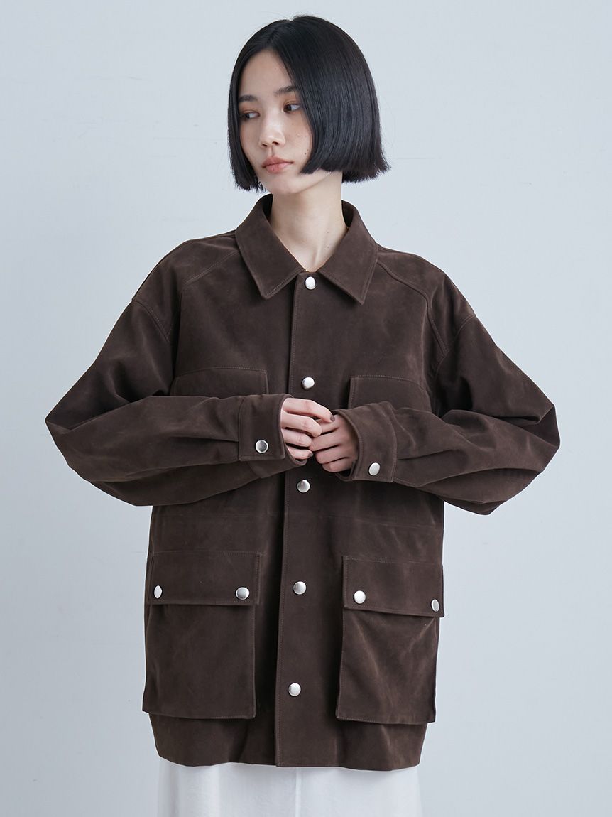 ステンカラーカバーオール(アウター)｜アウター｜MIESROHE（ミースロエ