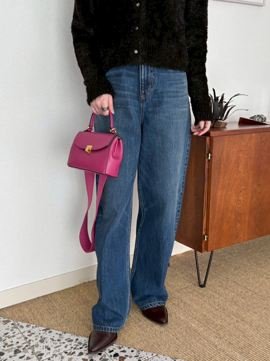 ハイライズルーズフィットバギーデニム(デニムパンツ)｜パンツ｜Mila