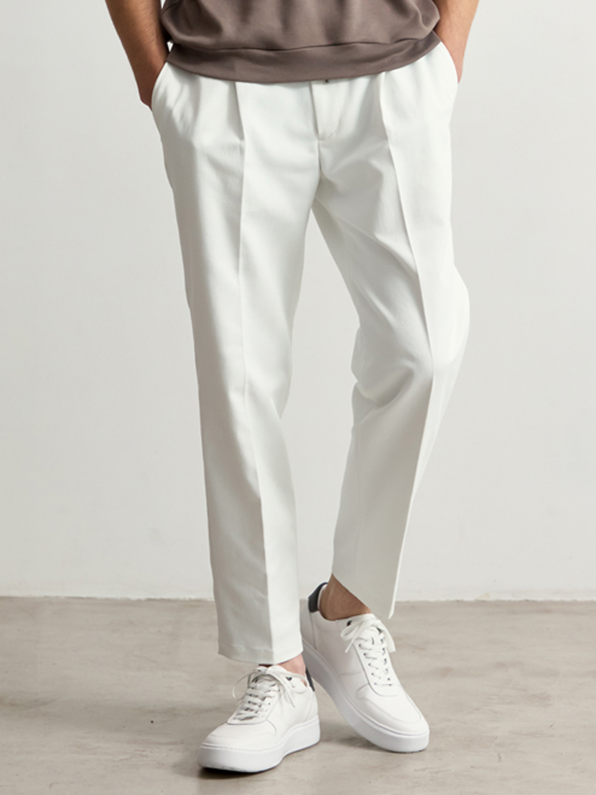 テックツイルストレッチチノパンツ(ロングパンツ)｜ボトムス｜AOURE