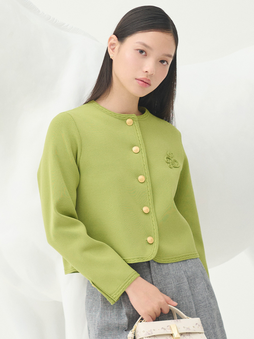 トリム総針カーディガン(カーディガン)｜TOPS（トップス）｜CELFORD