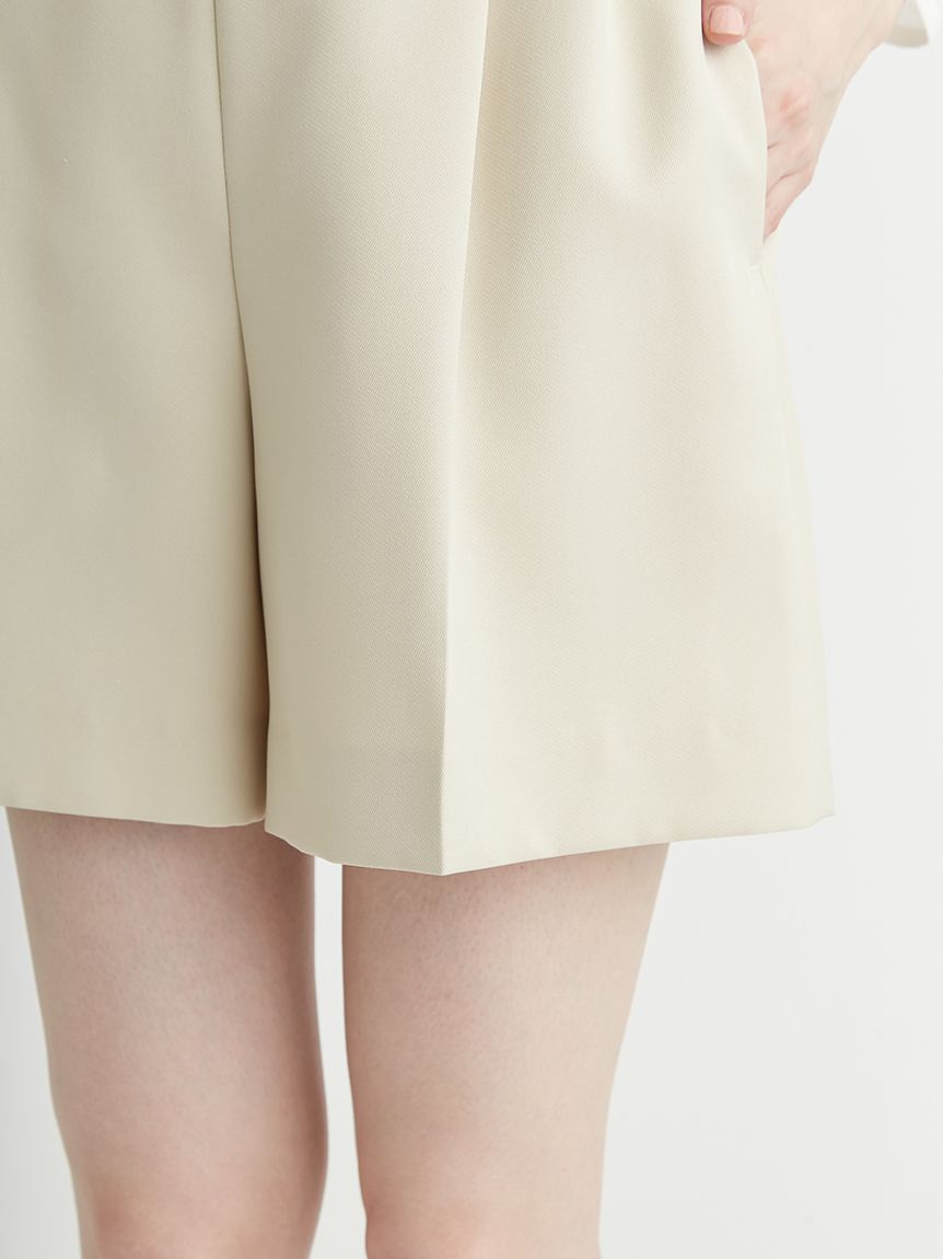 ベルト付きハイウエストショートパンツ(ショートパンツ)｜PANTS