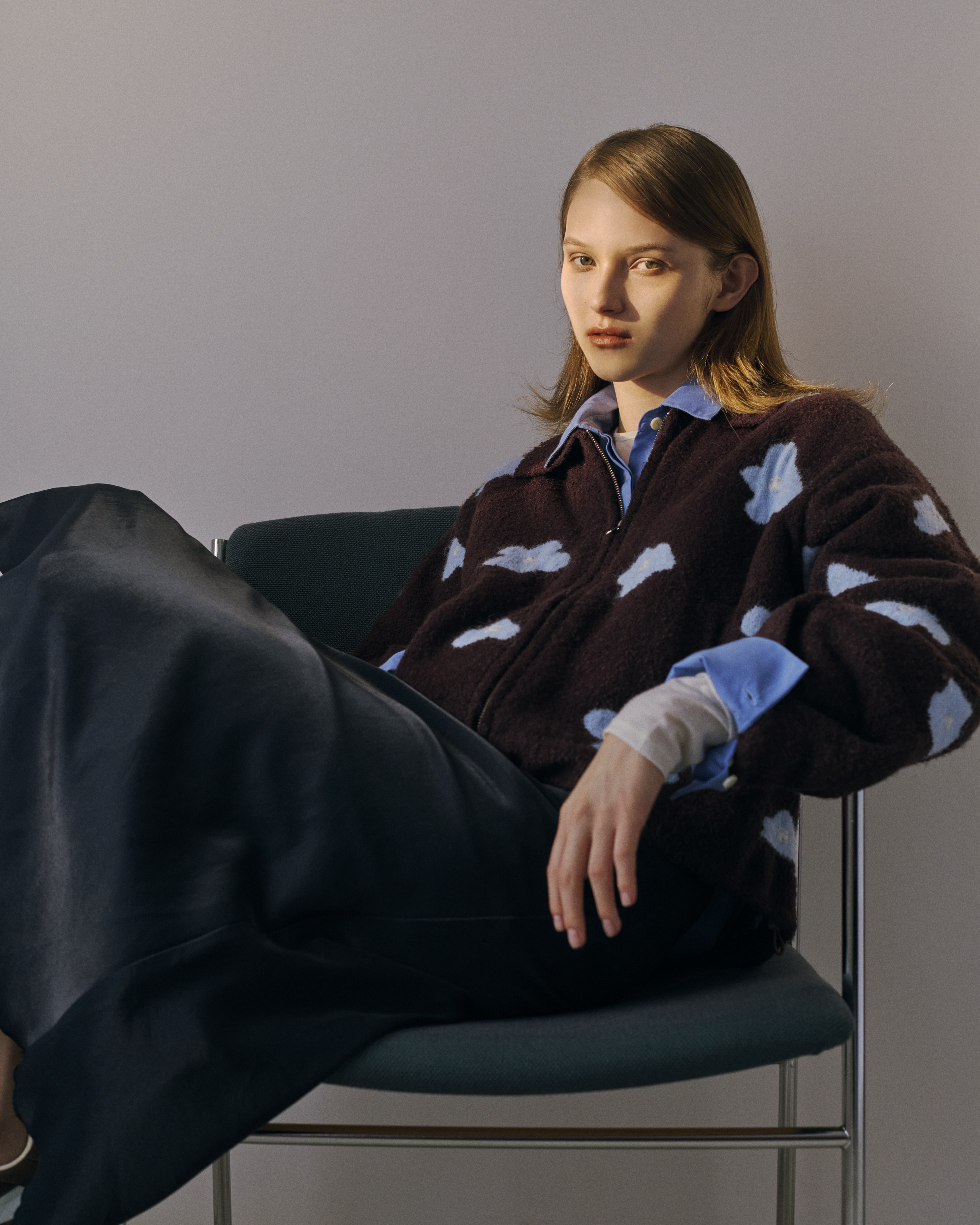 ブルゾンライクカーディガン(カーディガン)｜トップス｜emmi（エミ）の