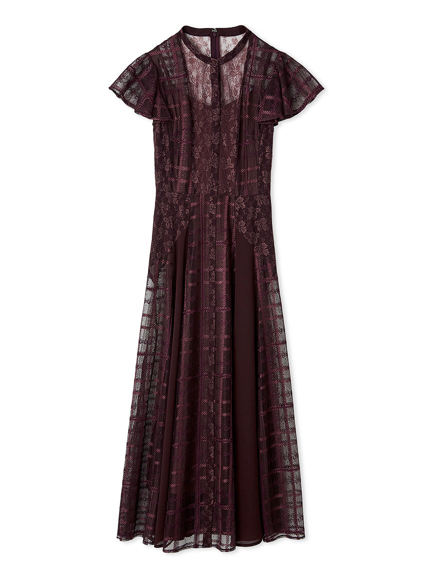 スイッチングチェックレースドレス(ドレス)｜ワンピース｜FRAY I.D