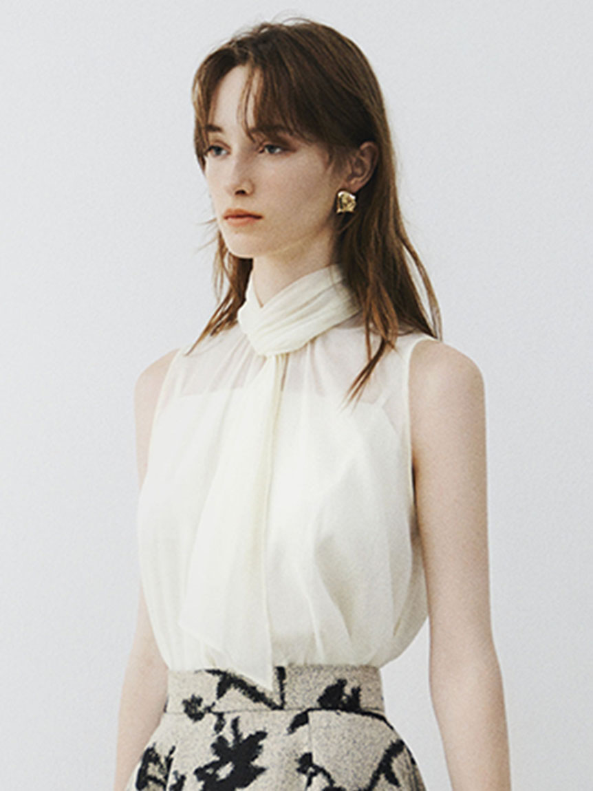 シアーノースリボウタイブラウス(ブラウス)｜トップス｜FRAY I.D