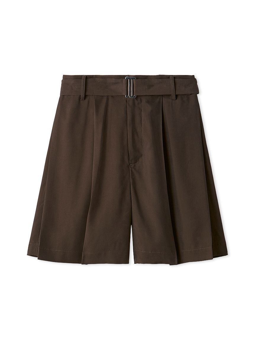 ウォッシャブルクールサテンショートパンツ／ウォッシャブル・接触冷感