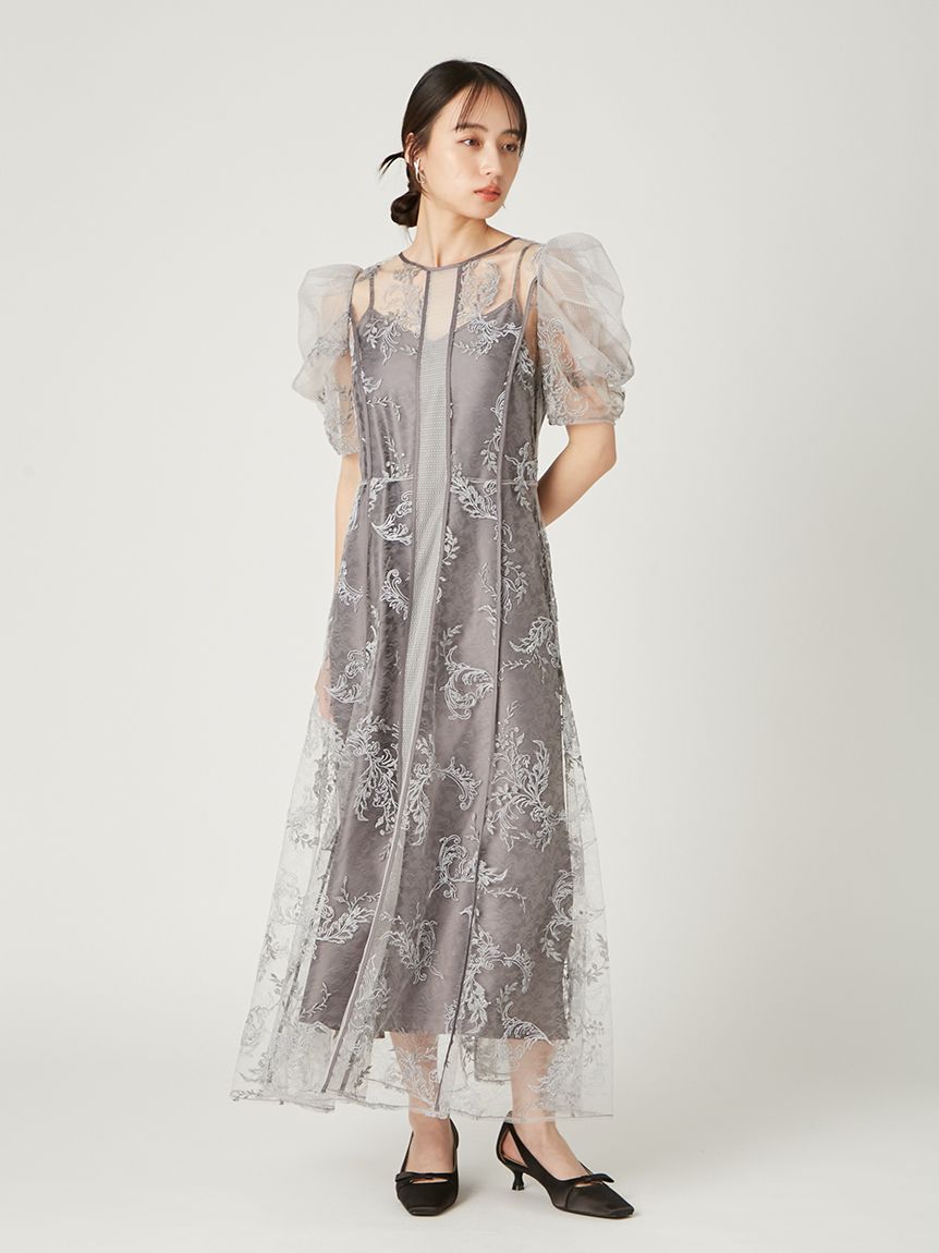 コードフラワーレースドレス(ドレス)｜ワンピース｜FRAY I.D（フレイ