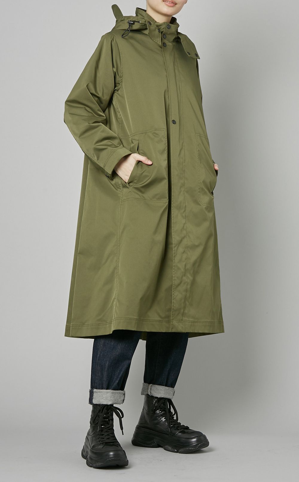 lelill｜3wayバックタックモッズコート