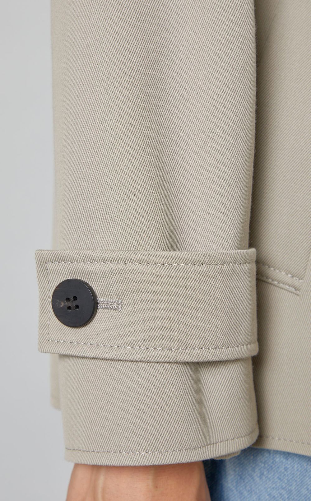 GALERIE VIE｜コットンウールショートトレンチコート