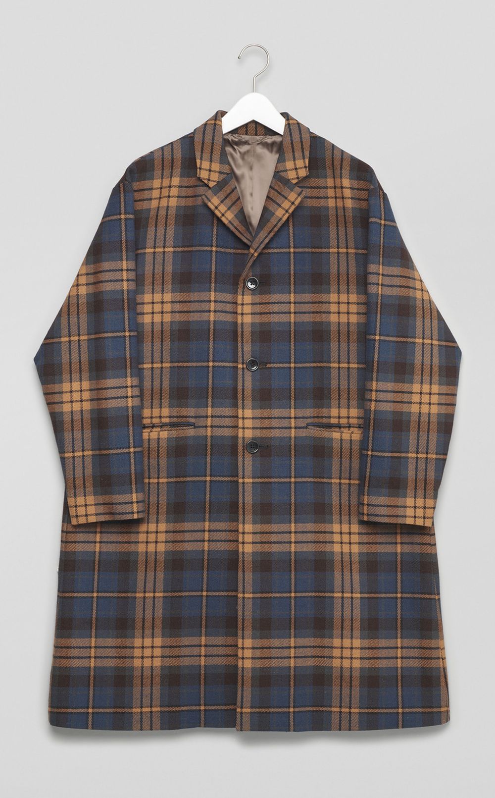 TOMORROWLAND｜ウールチェックチェスターコート