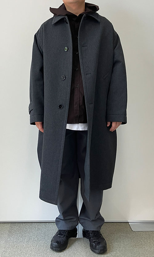 MM6 Maison Margiela｜ウールツイルレギュラーコート