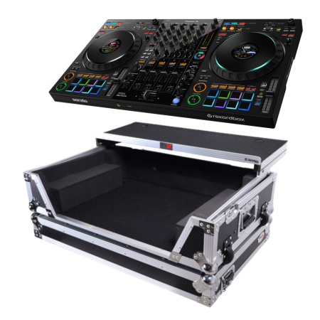 Pioneer DJ DDJ-FLX10 + ProX Case | 4-Deck | KPODJ