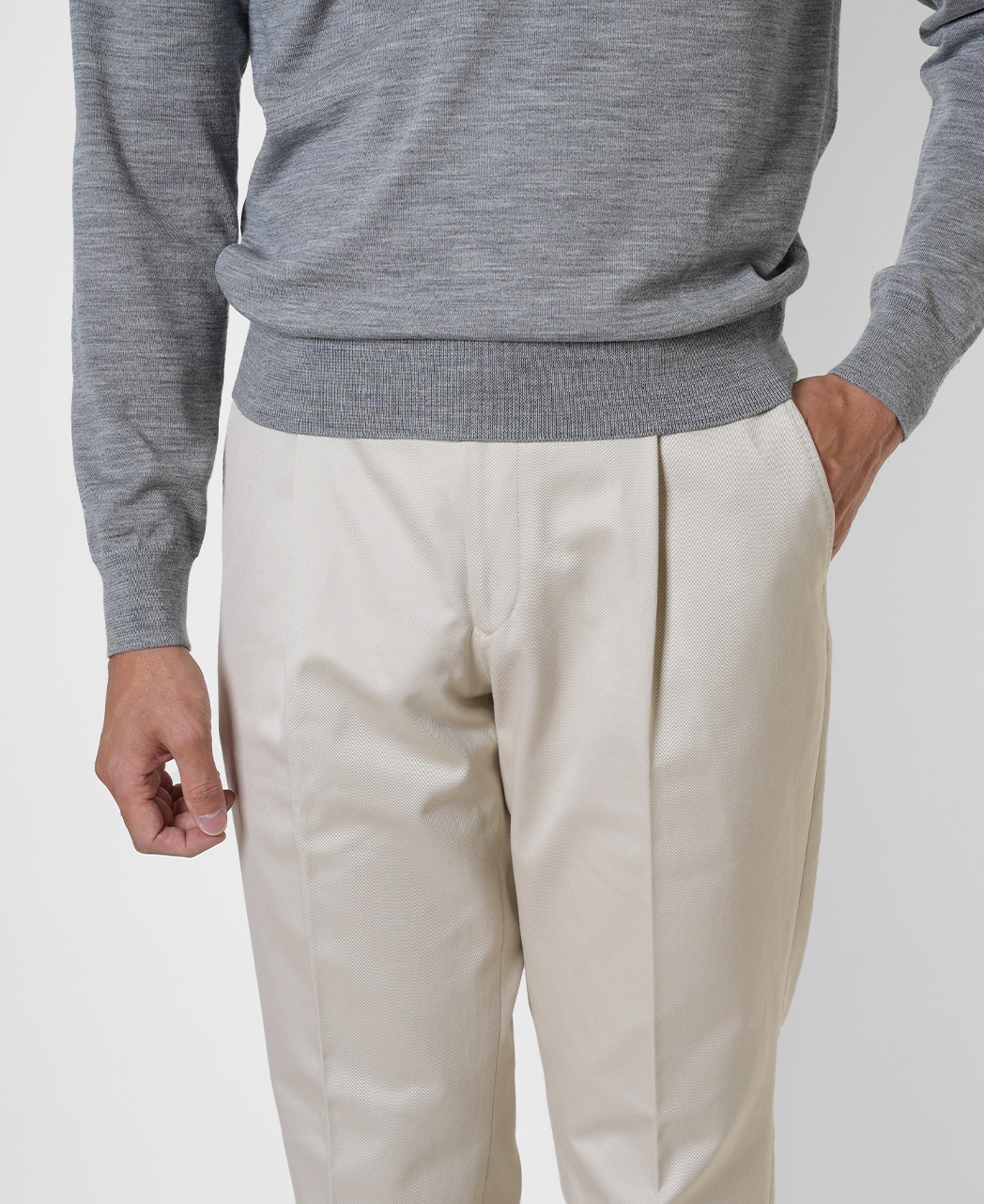 ドラゴンチノパンツ(1タック）(44 ホワイト系): メンズ｜メーカーズ