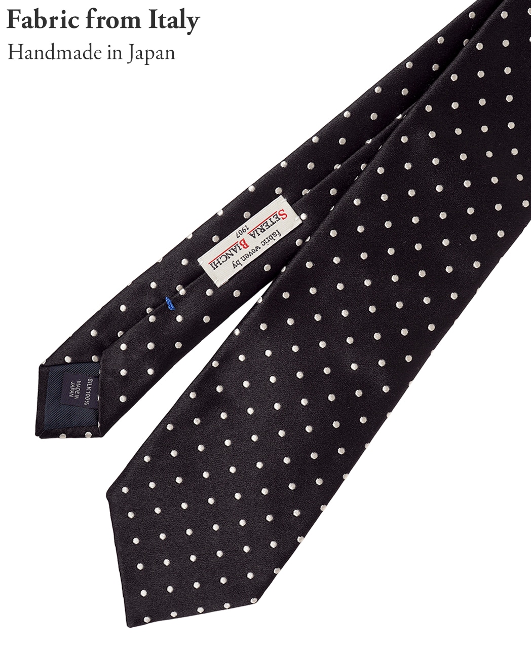 ブラック/ドット（水玉）/シルク(ブラック): メンズ｜メーカーズシャツ