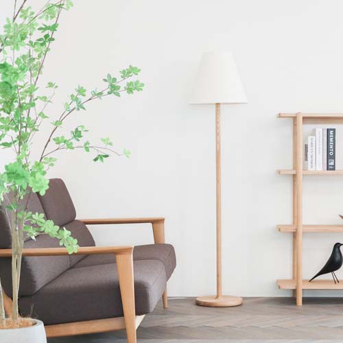 旭川家具 cosine コサイン フロアスタンド丸 国産家具 無垢 フロア