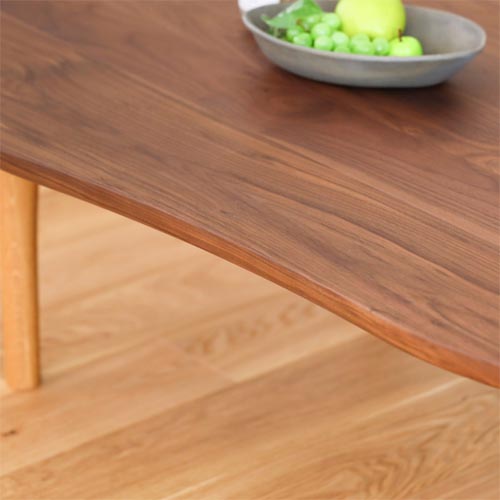 飛騨家具 HIDA 飛騨産業 Jin Living 侭 リビング 豆型天板 国産家具