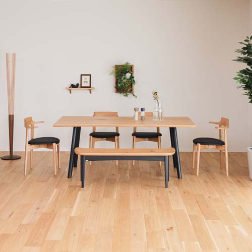 飛騨家具 ibata interior イバタインテリア Ritz リッツ テーブル 木脚