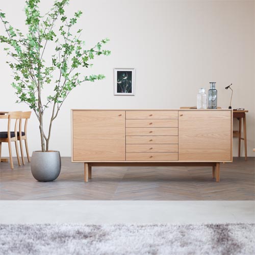 旭川家具 TAKUMI KOHGEI 匠工芸 Fawn ファウン キャビネット ハイ 3連