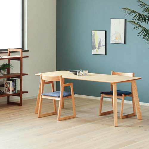 府中家具 若葉家具 MK テーブル 角 国産家具 無垢 ダイニングテーブル