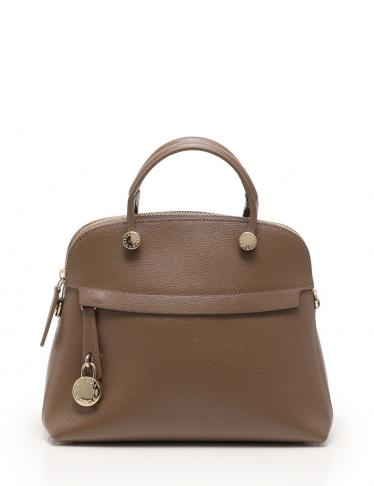 FURLA・バッグ・PIPER パイパー ハンドバッグ 2WAY レザー グレー