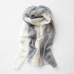 有松絞りカシミヤショール まだら絞り／suzusan（スズサン）｜愛着を