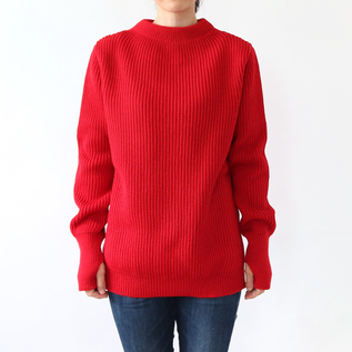 セーラーセーター THE NAVY CREWNECK red／ANDERSEN-ANDERSEN