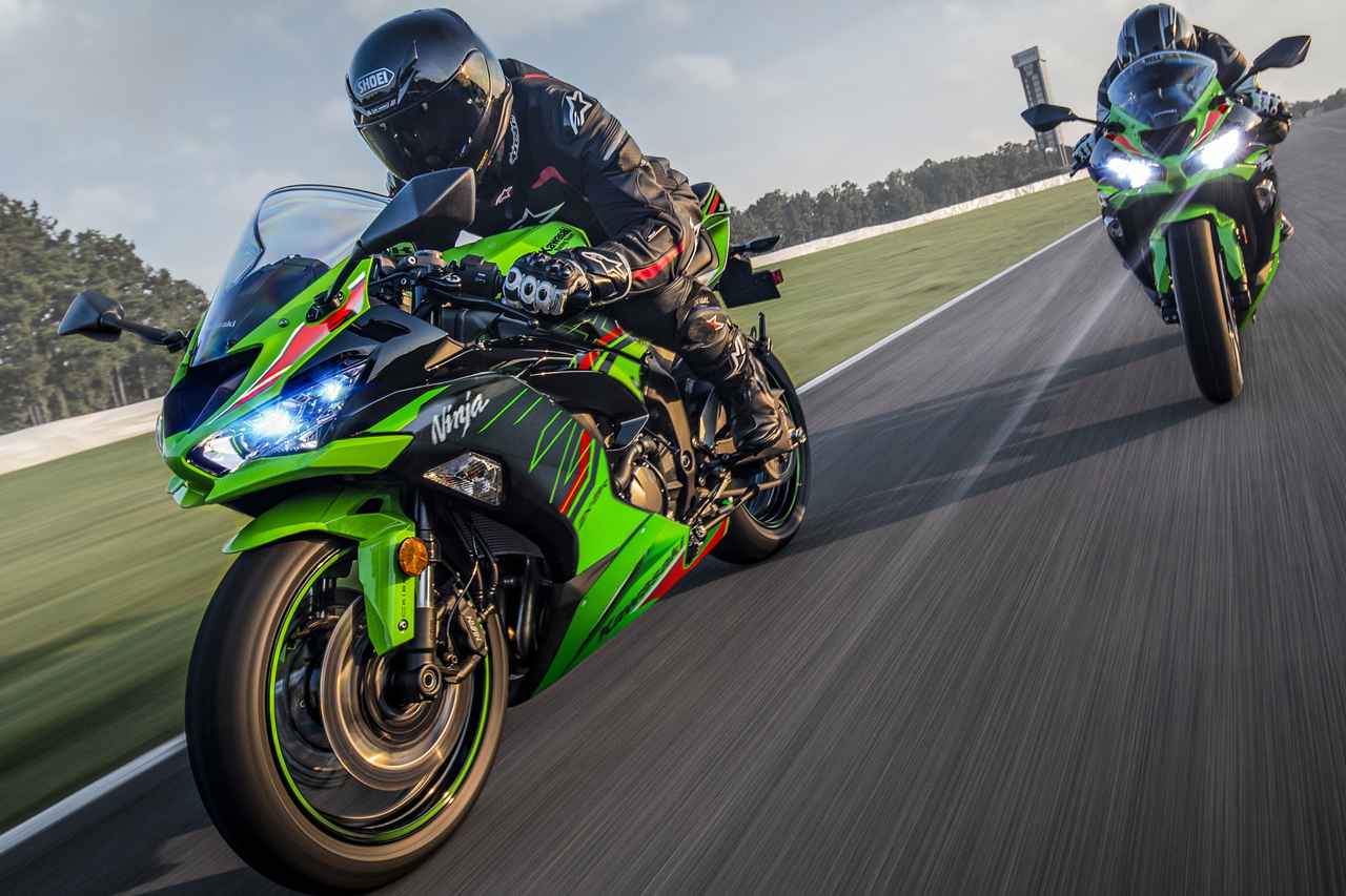 カワサキ「Ninja ZX-6R KRTエディション」2023年モデル発売！ 4気筒