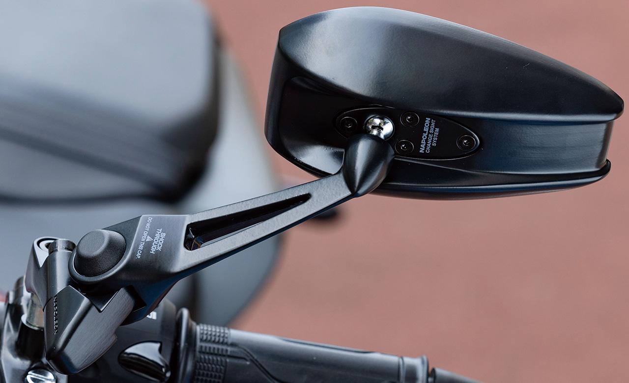 タナックス ナポレオン「シャークミラー7」使用レビュー｜後方視界の広