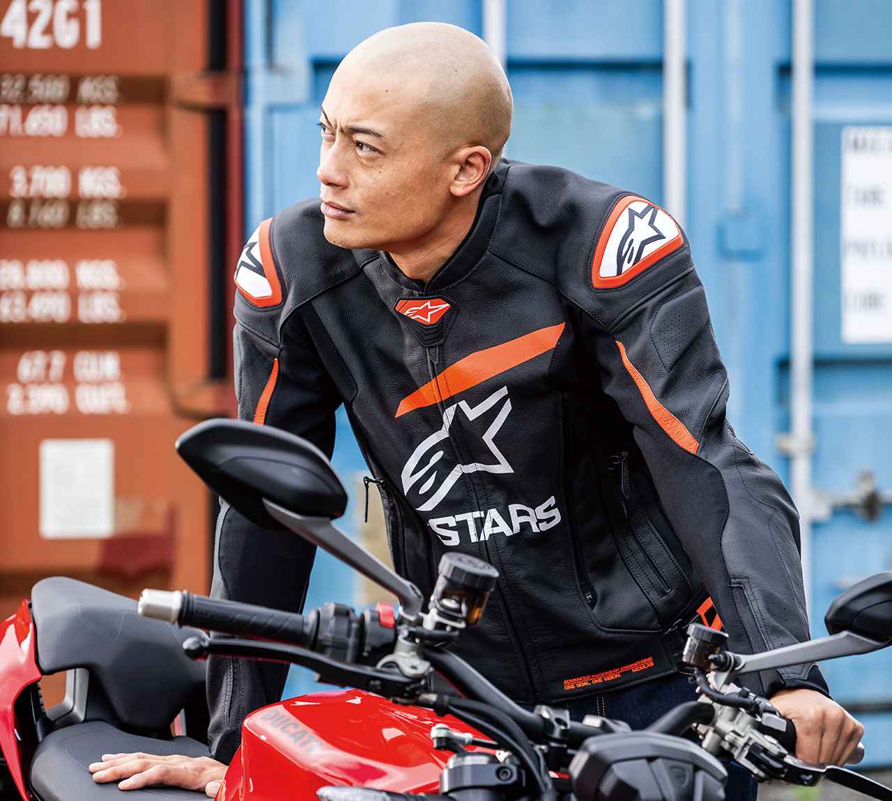 アルパインスターズ「GP プラス V4 レザージャケット」【2023-2024秋冬