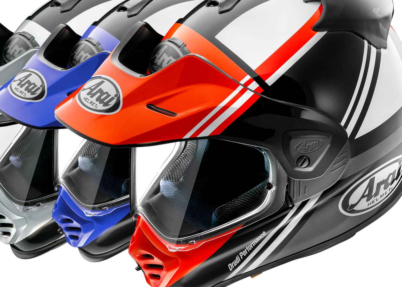 アライヘルメットから「ツアークロス V」の新グラフィック「ツアー