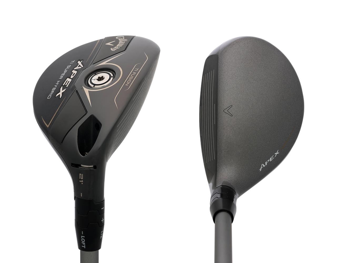 キャロウェイ「APEX Ti SUPER HYBRID」は、飛距離特化UTに操作性を