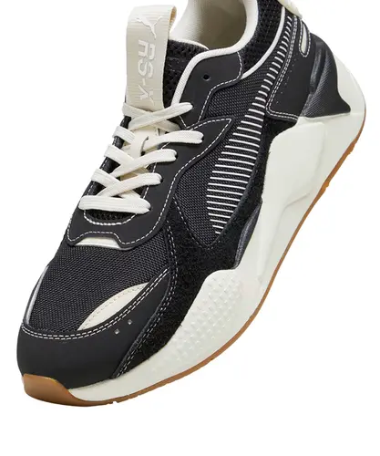 Tênis Puma RS-X Suede Black Alpine Snow - TENIS PUMA RS-X SUEDE - PUMA