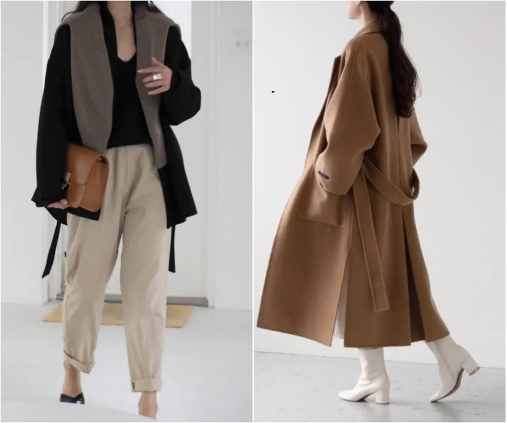 コート姿でもスタイルアップ。シルエットと素材にこだわった「Na.e」の