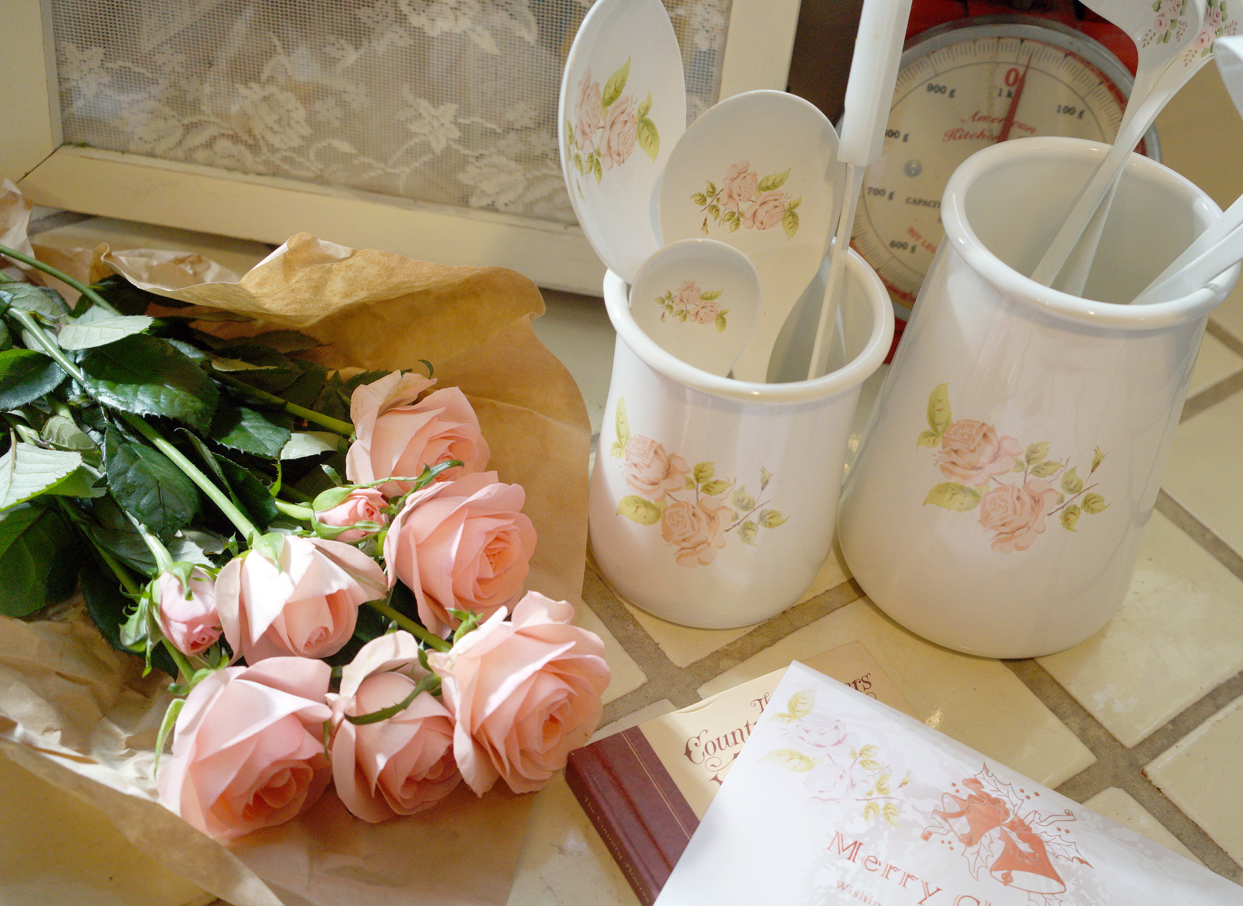 未使用】イマン プリンセスローズ ホーロー丸缶 3個セット イマン