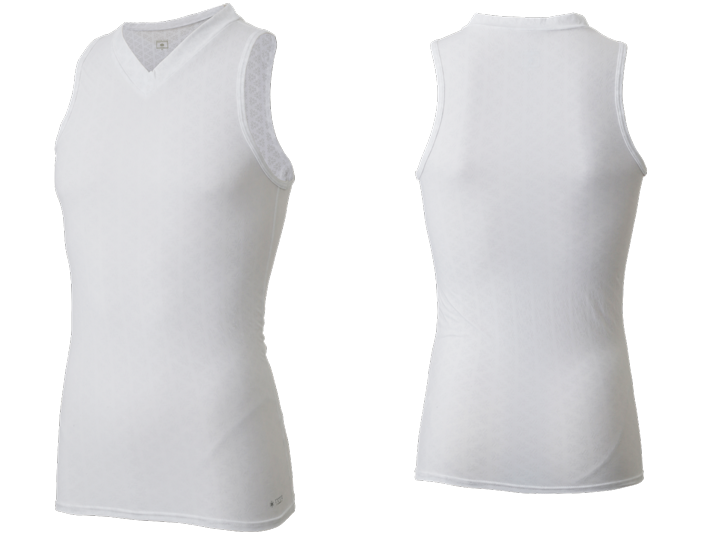 FREEZE TECH PERFORMANCE LINE 冷感タンクトップ White LIDEF
