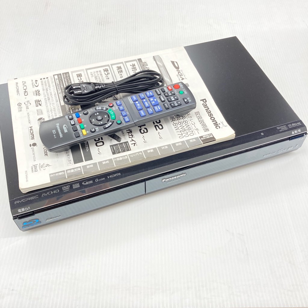 パナソニック ハイビジョンブルーレイディスクレコーダー DMR-BW870