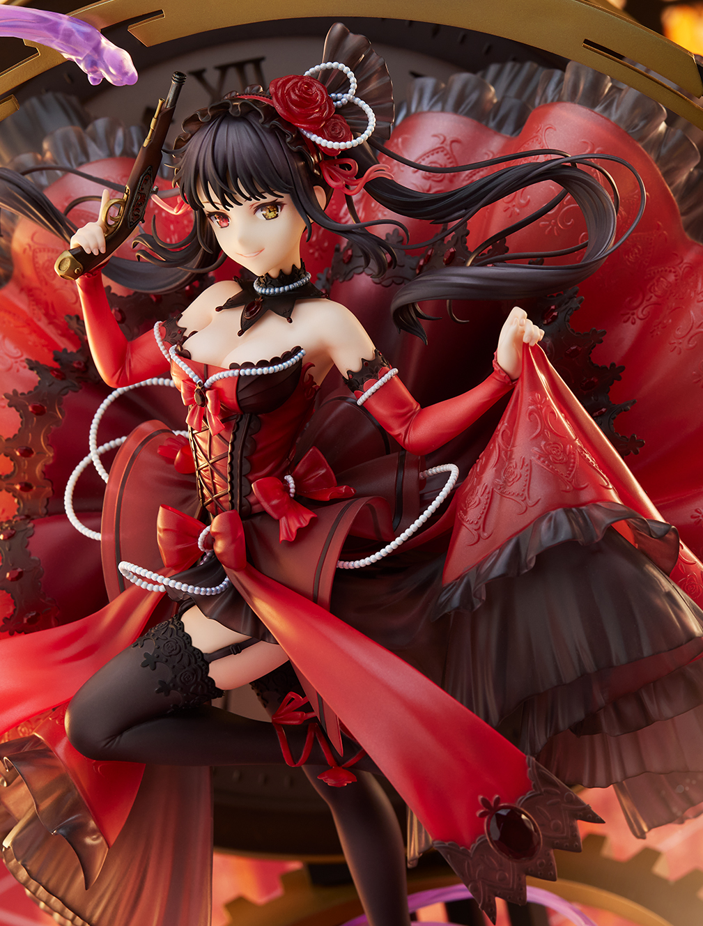 SHIBUYA SCRAMBLE FIGURE 時崎狂三 - Pigeon Blood Ruby Dress Ver. -