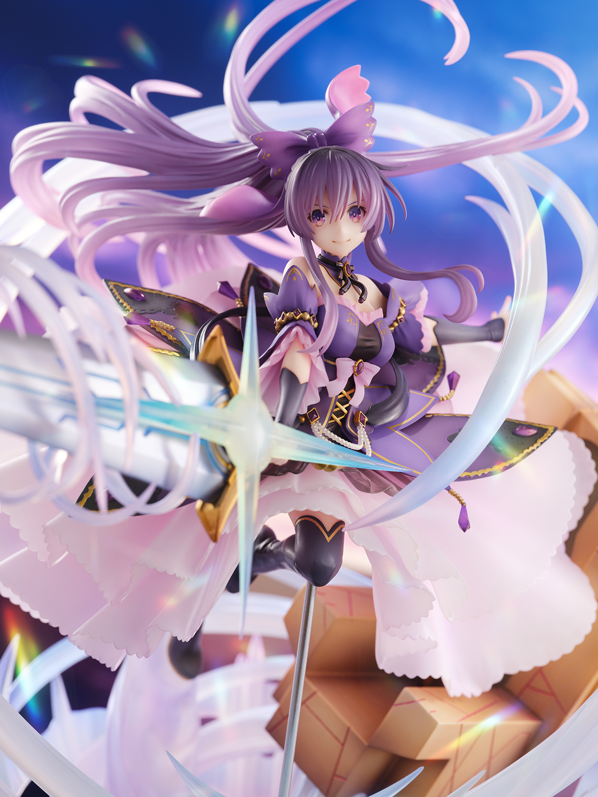 SHIBUYA SCRAMBLE FIGURE 夜刀神十香 -Princess Amethyst Dress Ver.-