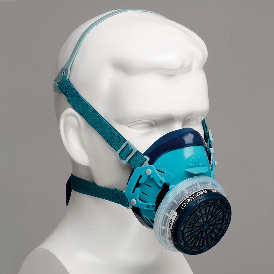 直結式小型マスク R－5X フィットチェッカー内蔵 | 【ミドリ安全