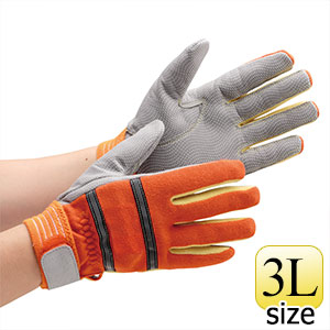 ケブラー（R） 防火手袋 MT－500R Lサイズ | 【ミドリ安全