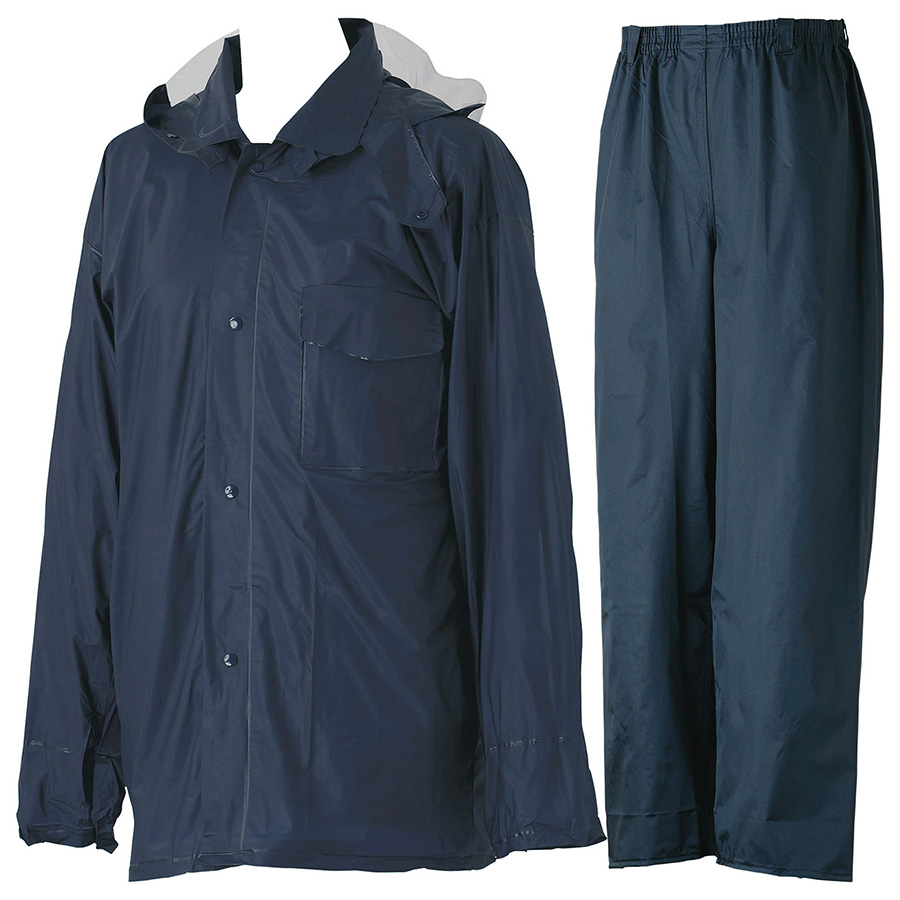 重作業用雨衣 ソフトネット ＃483 鉄紺 | 【ミドリ安全】公式通販
